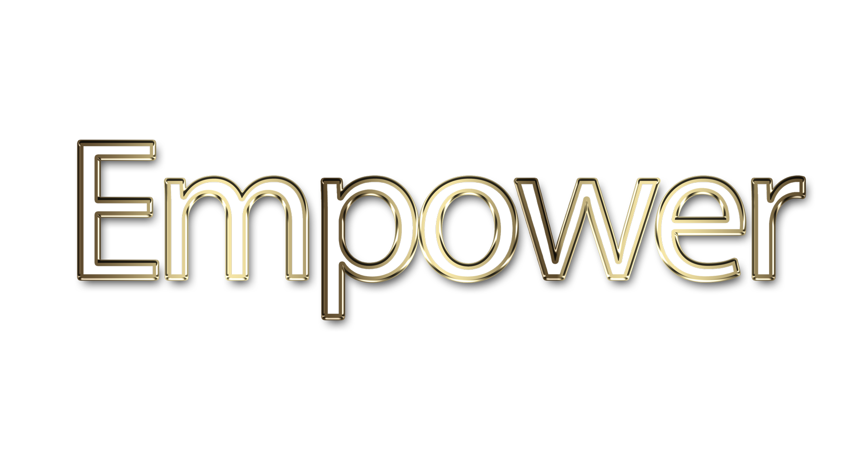Empower png, word Empower png, Empower word png, Empower text png, Empower letters png, Empower word art typography PNG images, transparent png